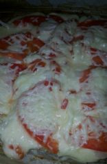 Chicken Crust Alfredo White Pizza