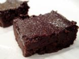 Brownies with black beans